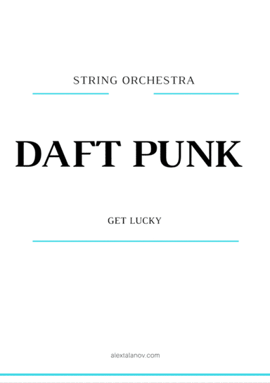 Get Lucky (arr. Alex Talanov)