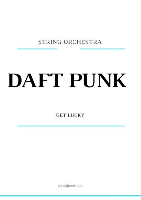 Get Lucky (arr. Alex Talanov)
