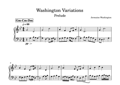 The Washington Variations - First Theme