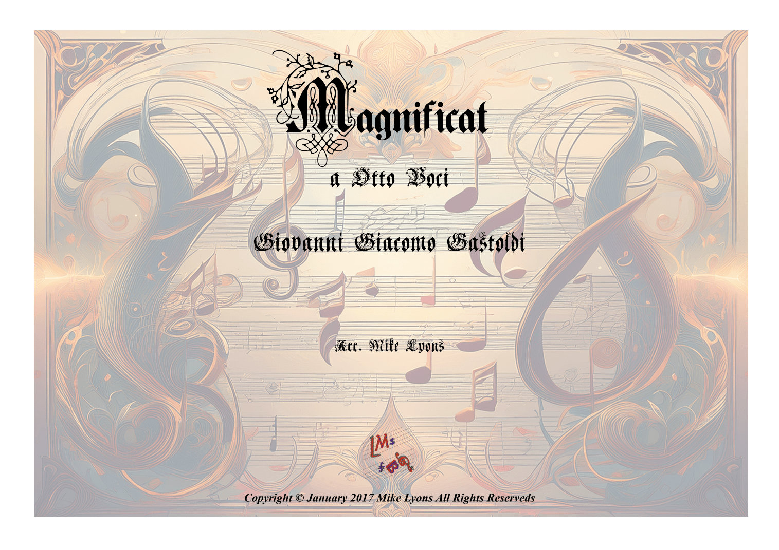 Magnificat for 8 voices - Gastoldi (Brass Choir) (arr. Mike Lyons)