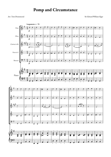 Pomp and Circumstance (arr. Tom Drummond)