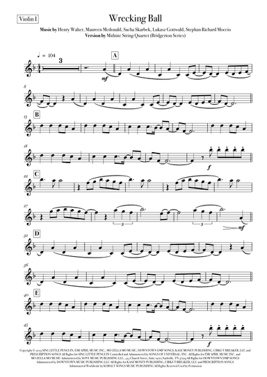Wrecking Ball (arr. Midnite String Quartet)