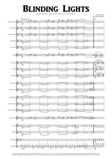 Blinding Lights (arr. Mark Harrison)