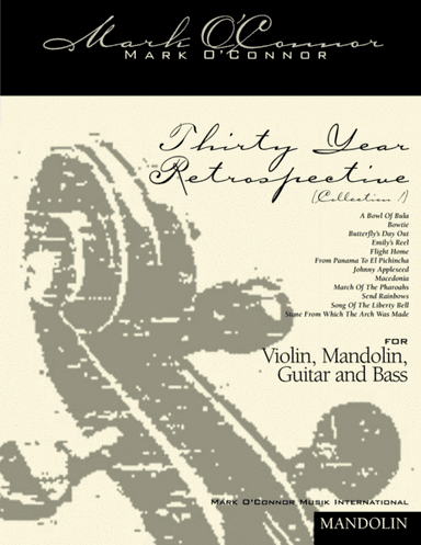Thirty-Year Retrospective Collection (Mandolin Part – violin, mandolin, guitar, bass)