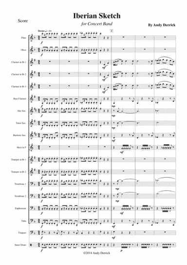 Iberian Sketch for Concert Band