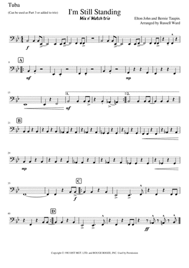 I'm Still Standing (arr. Russell Ward)