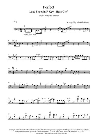 Perfect (arr. Miranda Wong)
