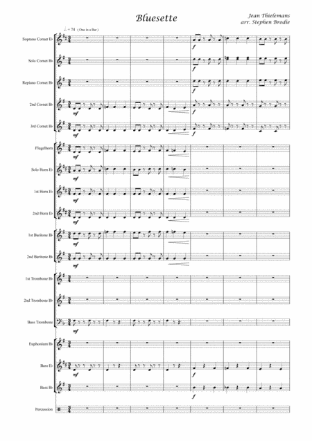 Bluesette (arr. Stephen Brodie)
