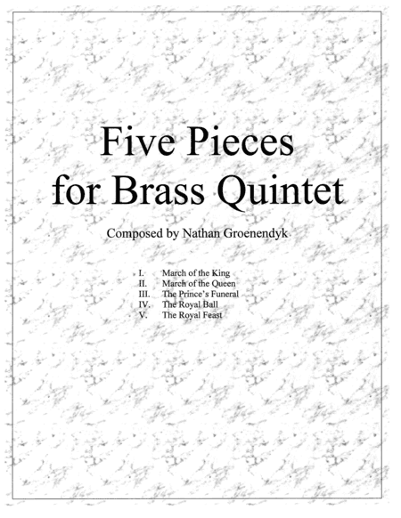 Five Pieces for Brass Quintet