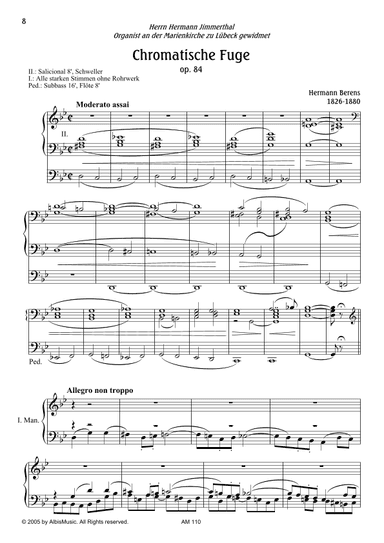 Chromatic Fantasy and Fugue