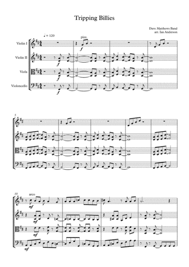 Tripping Billies (arr. Ian Anderson)
