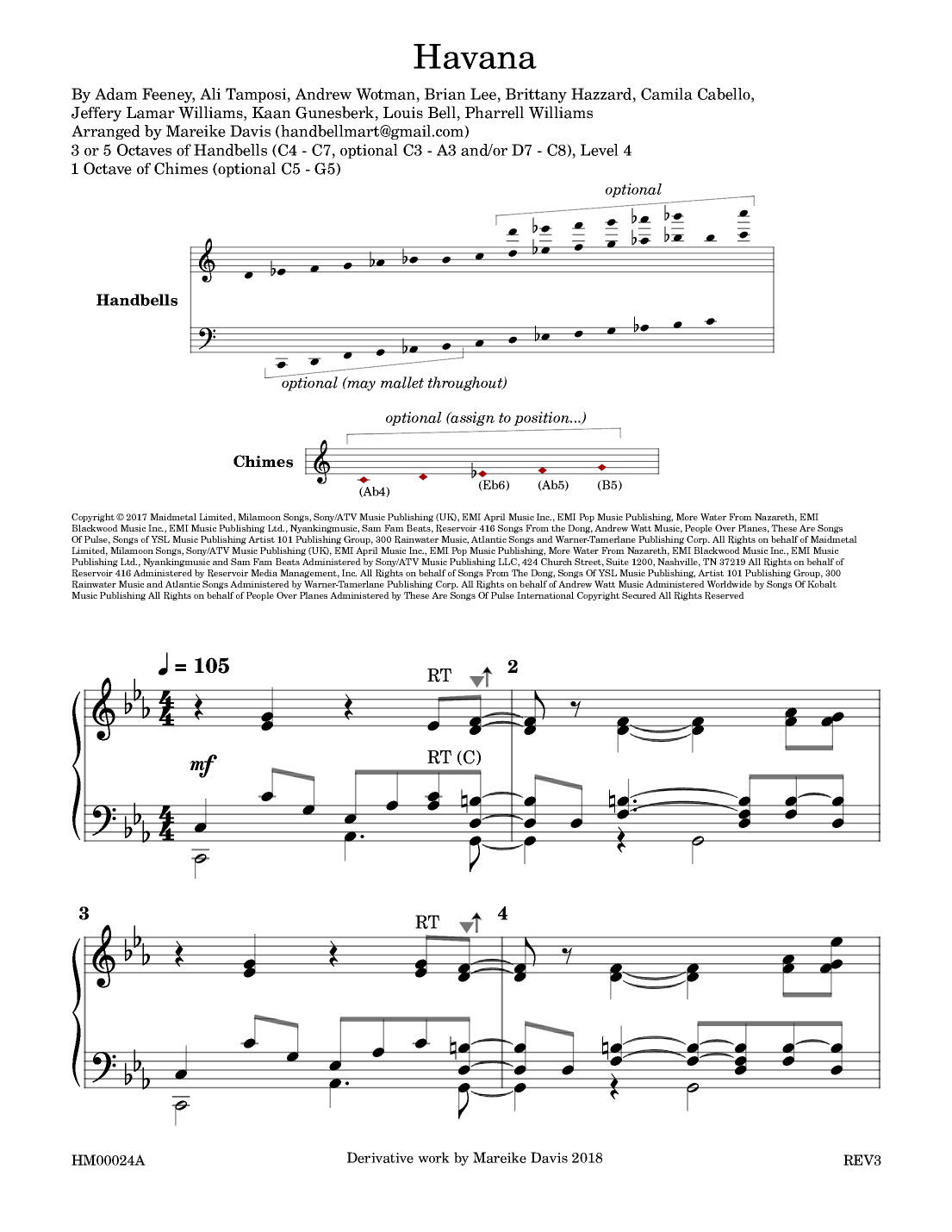 Havana (arr. Mareike Davis)