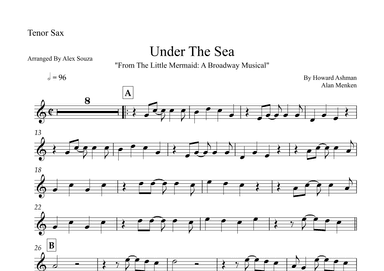 Under The Sea (arr. Alex Souza)