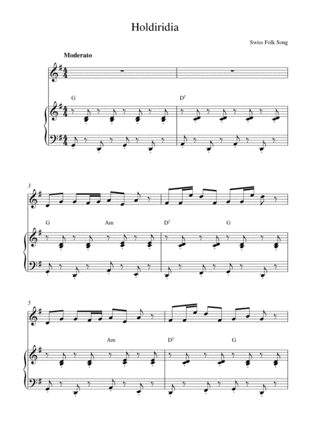 Holdiridia (arr. Kaiserin Rebecca)