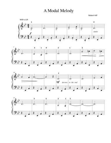 A Modal Melody