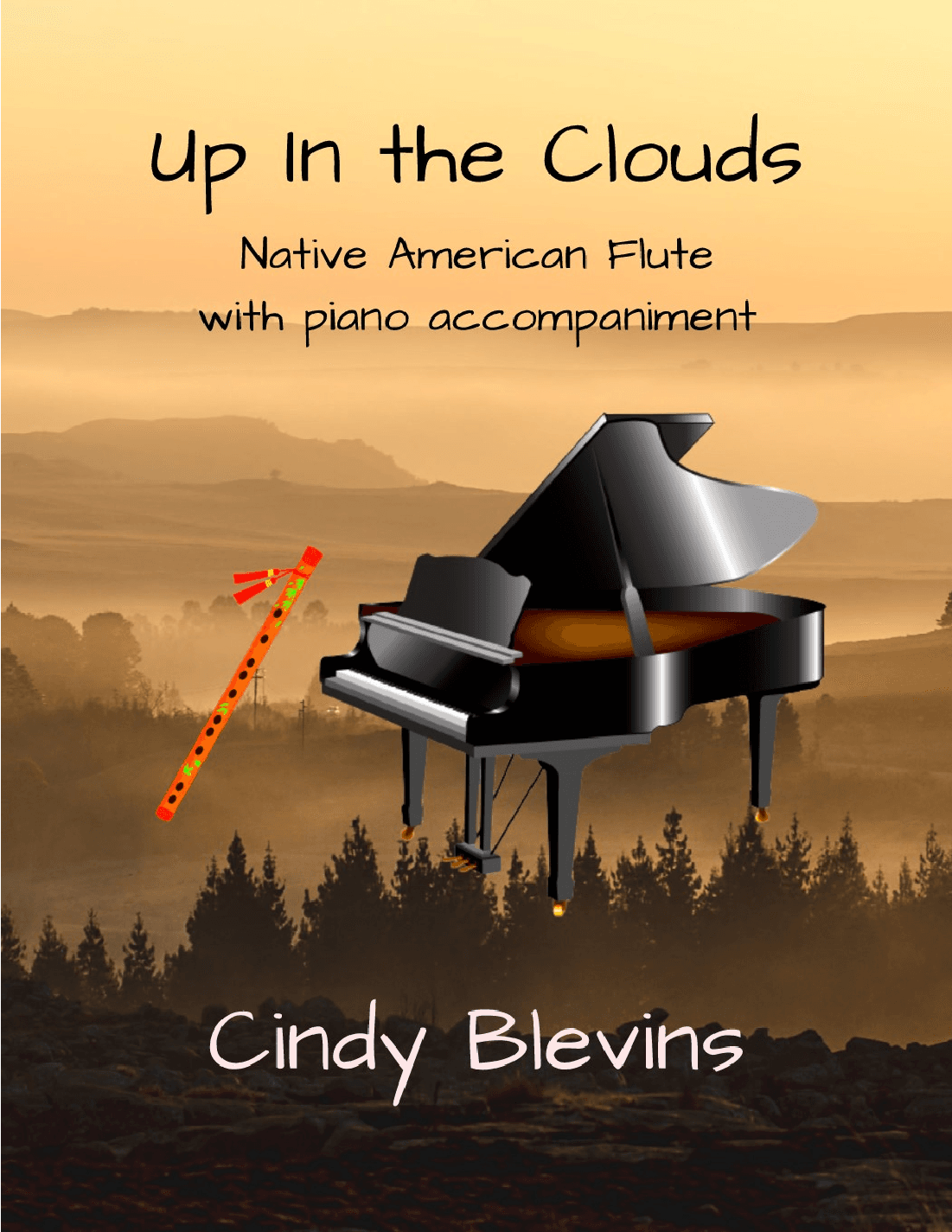 Up In the Clouds, Native American Flute and Piano