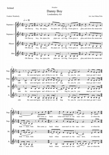 Danny Boy (arr. Jose Mena Polo)
