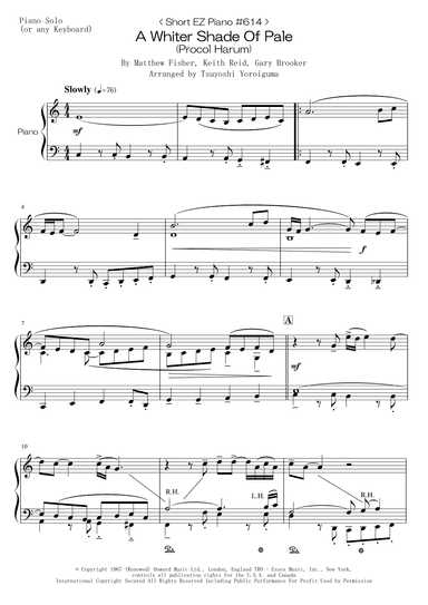 A Whiter Shade Of Pale (arr. Tsuyoshi Yoroiguma)