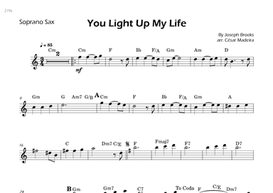 You Light Up My Life (arr. César Madeira)