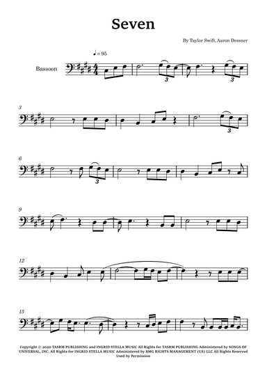 Seven (arr. Glauco Fernandes)