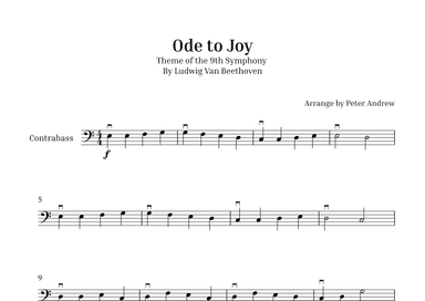 Ode to Joy (arr. Peter Andrew)