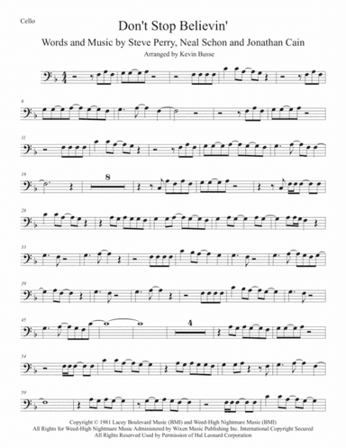 Don't Stop Believin' (arr. Kevin Busse)