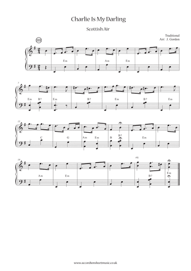 Charlie Is My Darling (arr. Julia Gordon)