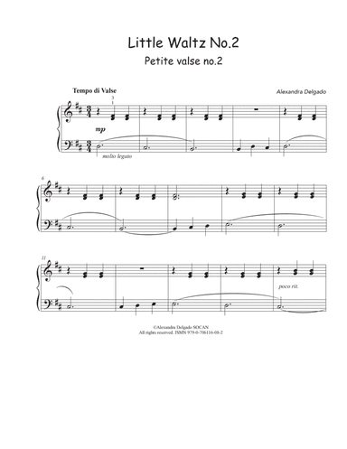 Little Waltz no.2/Petite valse no.2