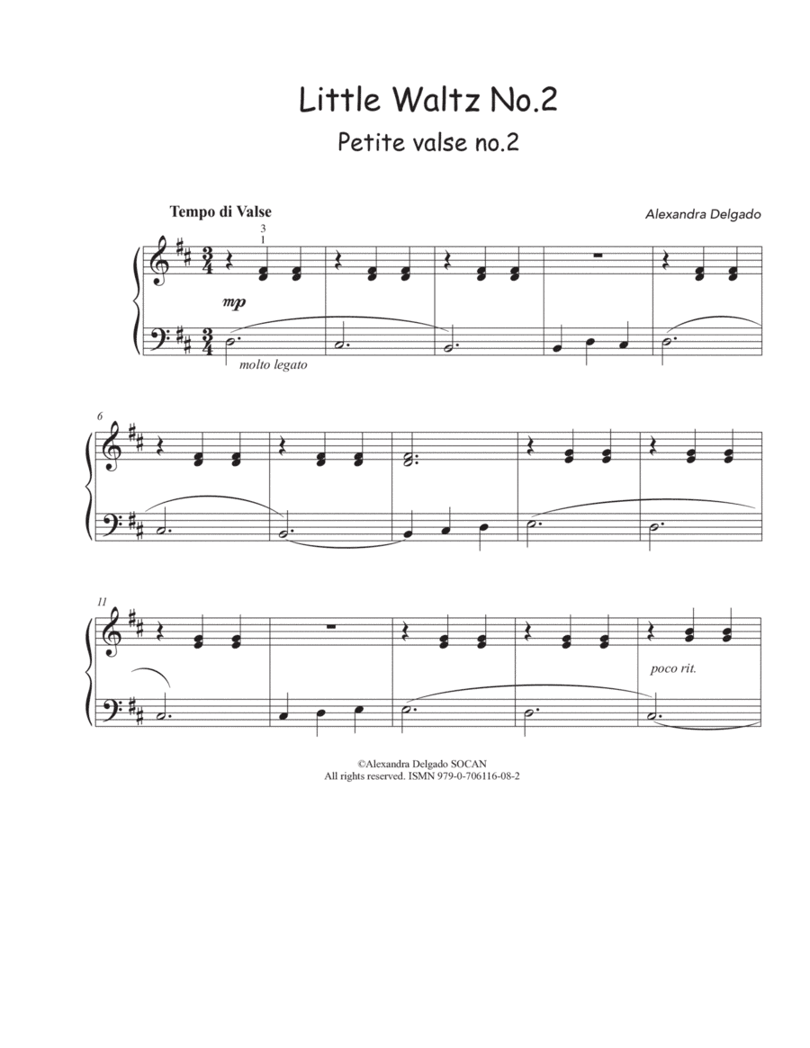 Little Waltz no.2/Petite valse no.2