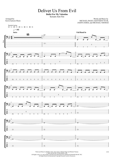 Deliver Us From Evil (arr. Gavin Jackson Music)