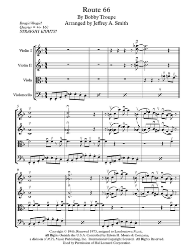 Route 66 (arr. Jeffrey A. Smith)