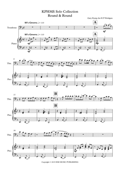 Round And Round (arr. Kevin P Holdgate)