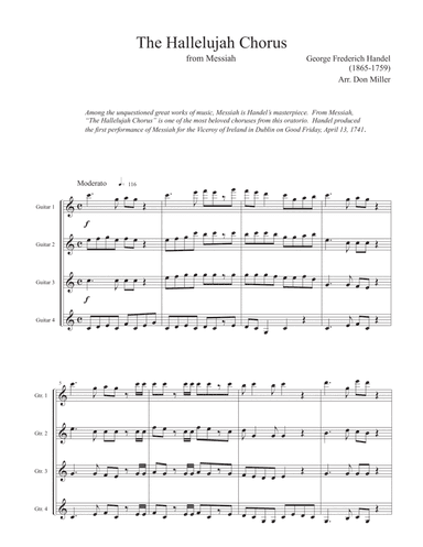 Hallelujah! (from The Messiah) (arr. Don Miller)