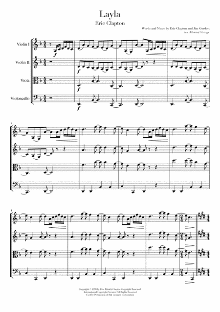Layla (arr. Athena Strings)