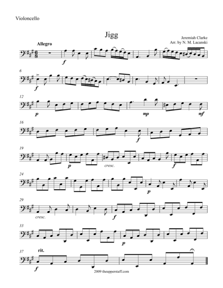 Jigg (arr. Nick Lacanski)