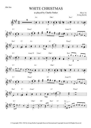 White Christmas (arr. Anderson Quevedo)