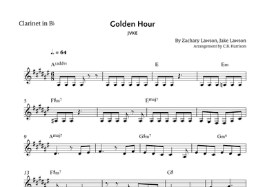Golden Hour (arr. C. B. Harrison)