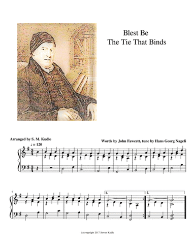 Blest Be The Tie That Binds (arr. S. M. Kudlo)