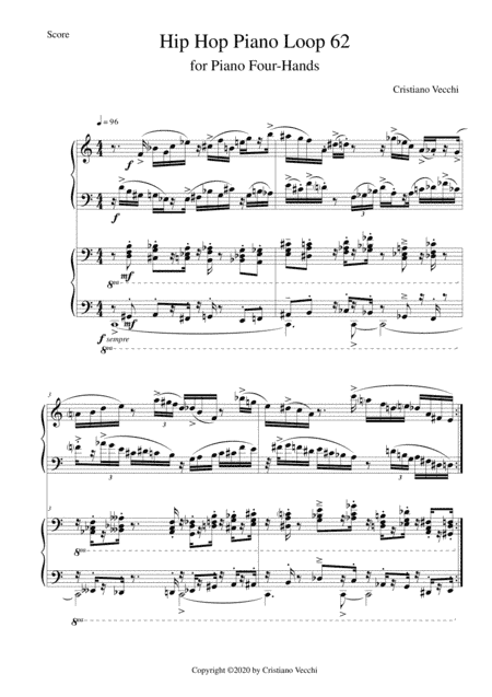 Hip Hop Piano Loop 62