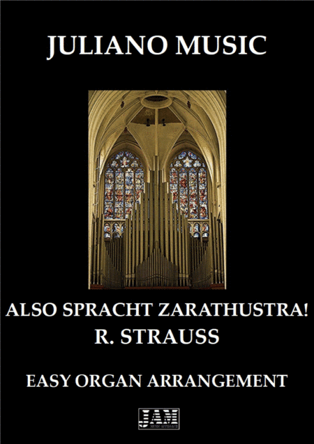 ALSO SPRACHT ZARATHUSTRA! (EASY ORGAN) - R. STRAUSS (arr. Juliano Music)
