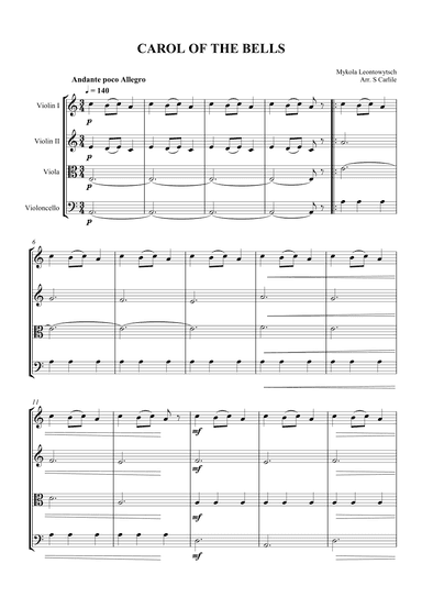 Carol of the Bells (arr. SCMusic)