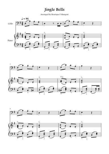 Jingle Bells (arr. Henrique F Mangoni)