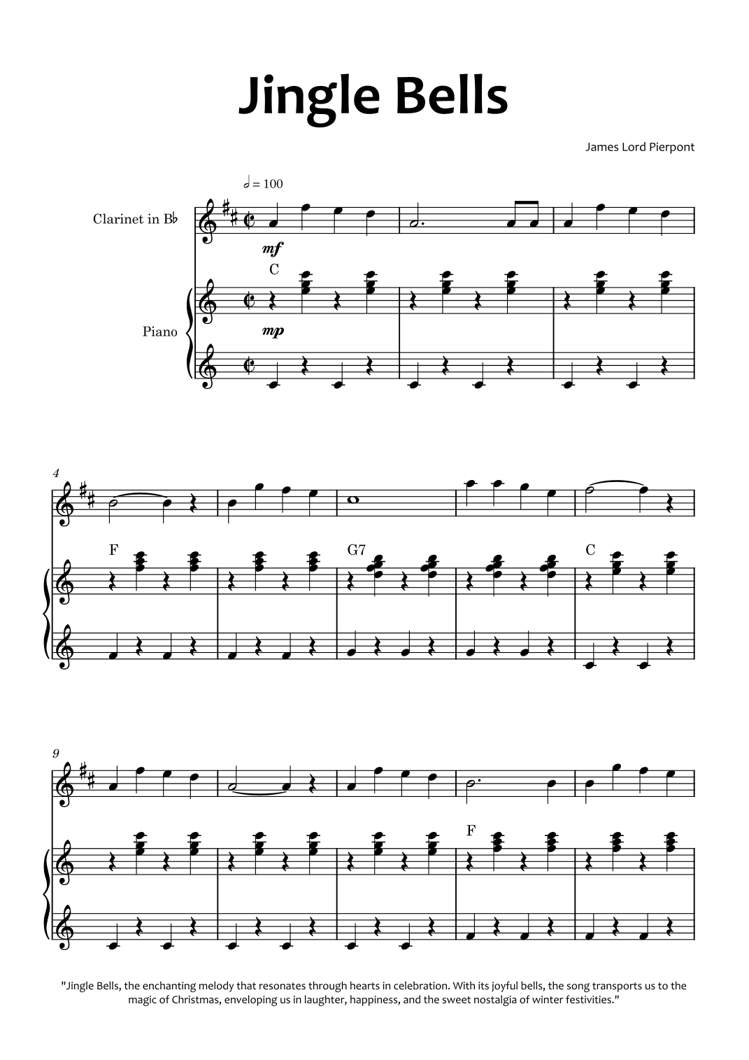 Jingle Bells (arr. Glauco Fernandes)