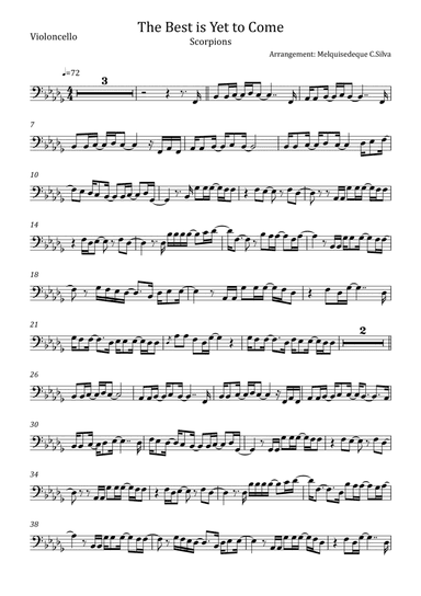 The Best Is Yet To Come (arr. Melquisedeque C.Silva)