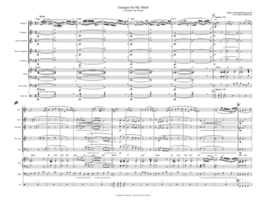 Georgia On My Mind (arr. Dean Mounts)