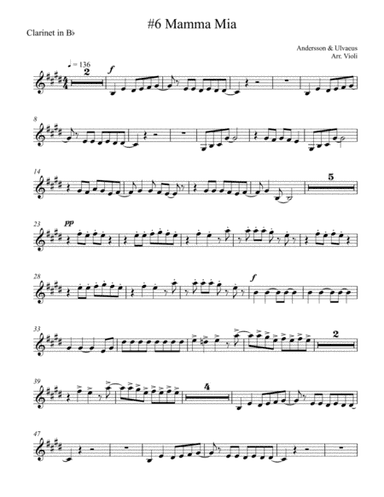 Mamma Mia (arr. Jenna Violi)