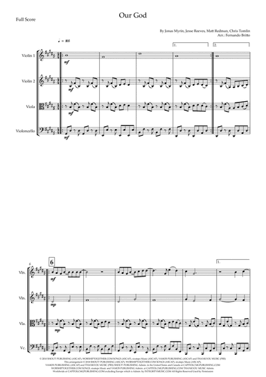 Our God (arr. Fernando Britto)