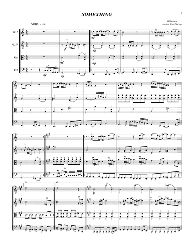 Something (arr. RAUL NORIEGA)