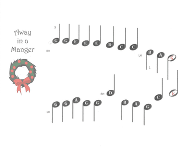 Away in a Manger - Prereading (arr. Rebekah Wall)
