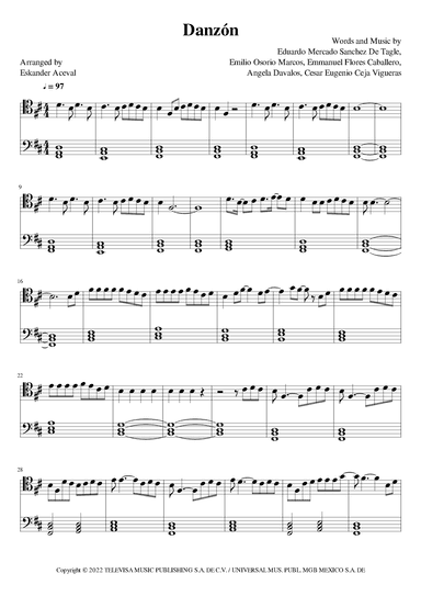 Danzon (arr. Eskander Aceval)